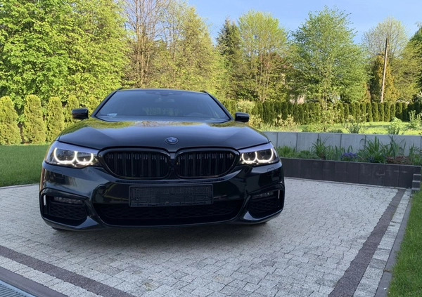 BMW Seria 5 cena 134900 przebieg: 143000, rok produkcji 2018 z Kraków małe 436